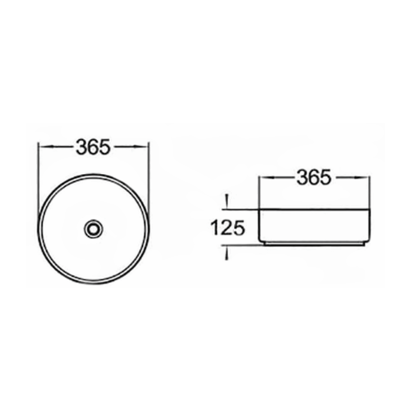 Mexen Clarisa umyvadlo na desce 36 x 36 cm, bílá/zlatá - 22073655