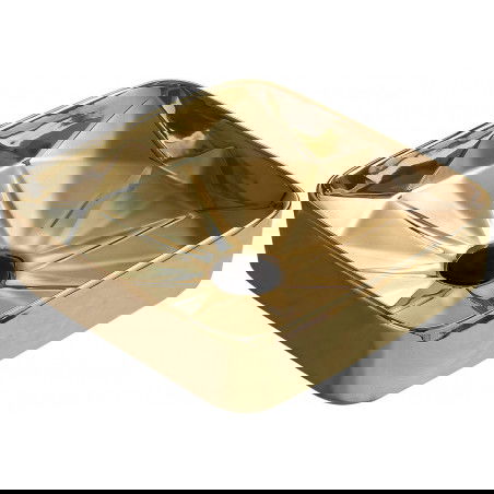 Mexen Elmira umyvadlo na desku 41 x 41 cm, zlaté - 22094150