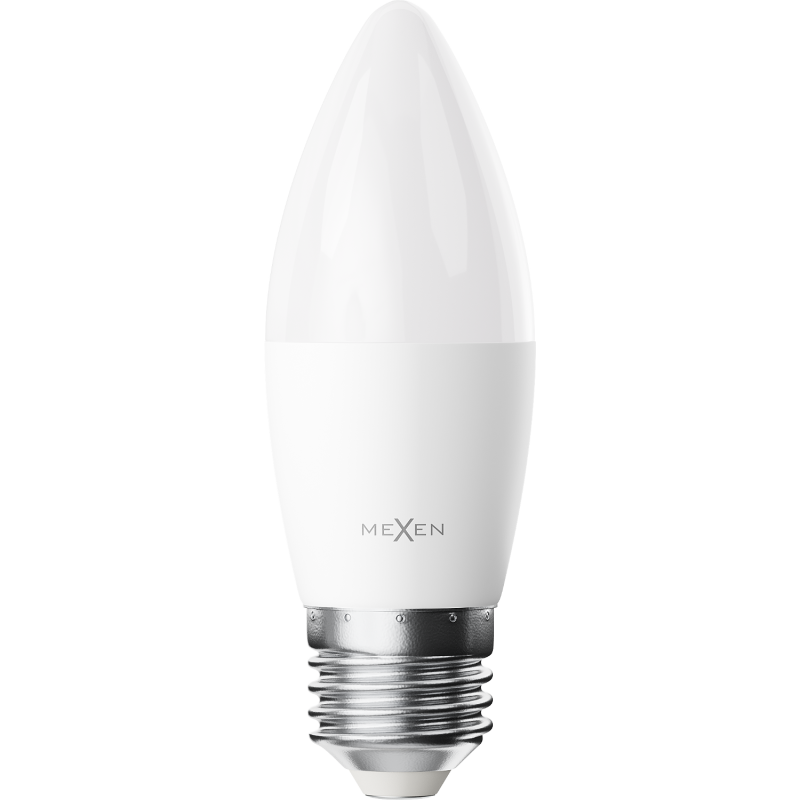 Mexen Nova 10x LED žárovka E27, C37, 10W, Neutrální - 4000K, 1055 lm - L102-E27-1040-01x10