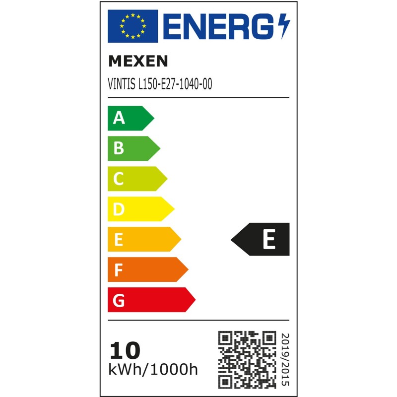 Mexen Vintis 3x Žárovka filament LED E27, A60, 10W, Neutrální - 4000K, 1320 lm, čirá - L150-E27-1040-00x03