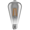 Mexen Vintis 3x žárovka filament LED E27, ST64, 4W, Teplá - 2200K, 300 lm, kouřová - L152-E27-0422-70x03