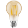 Mexen Vintis 6x Filamentová LED žárovka E27, A60, 4W, Teplá - 2200K, 400 lm, jantor - L150-E27-0422-50x06
