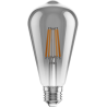 Mexen Vintis 6x žárovka filament LED E27, ST64, 4W, Teplá - 2700K, 300 lm, kouřová - L152-E27-0427-70x06