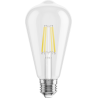 Mexen Vintis 6x žárovka filament LED E27, ST64, 6W, Studená - 6500K, 720 lm, čirá - L152-E27-0665-00x06