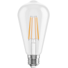 Mexen Vintis 10x žárovka filament LED E27, ST64, 8W, Teplá - 2200K, 1055 lm, clear - L152-E27-0822-00x10