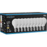 Mexen Nova 10x Žárovka LED E14, G45, 1W, Teplá - 3000K, 105 lm - L101-E14-0130-01x10