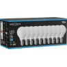 Mexen Nova 10x LED žárovka E14, G45, 7W, Studená - 6500K, 735 lm - L101-E14-0765-01x10