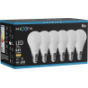Mexen Nova 6x LED žárovka E14, G45, 9W, Teplá - 3000K, 945 lm - L101-E14-0930-01x06