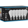 Mexen Nova 6x LED žárovka E14, G45, 10W, Neutrální - 4000K, 1055 lm - L101-E14-1040-01x06