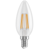 Mexen Vintis 3x žárovka filament LED E14, C35, 4W, Teplá - 2700K, 470 lm, čirá - L154-E14-0427-00x03