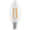 Mexen Vintis 6x LED žárovka filament E14, C35, 4W, Teplá - 2700K, 470 lm, čirá - L154-E14-0427-00x06