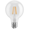 Mexen Vintis 6x žárovka filament LED E27, G80, 4W, Teplá - 2700K, 470 lm, čirá - L155-E27-0427-00x06