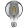 Mexen Vintis 10x žárovka filament LED E27, G80, 8W, Teplá - 2700K, 680 lm, kouřová - L155-E27-0827-70x10