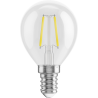 Mexen Vintis 6x žárovka filament LED E14, G45, 2W, Neutrální - 4000K, 240 lm, čirá - L156-E14-0240-00x06