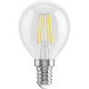 Mexen Vintis 10x LED žárovka filament E14, G45, 4W, Studená - 6500K, 470 lm, čirá - L156-E14-0465-00x10