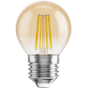 Mexen Vintis 10x žárovka filament LED E27, G45, 4W, Teplá - 2200K, 400 lm, jantarová - L156-E27-0422-50x10