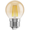 Mexen Vintis 10x Žárovka filament LED E27, G45, 6W, Teplá - 2200K, 600 lm, jantarová - L156-E27-0622-50x10