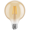 Mexen Vintis 6x LED filamentová žárovka E27, G95, 4W, Teplá - 2200K, 400 lm, jantarová - L157-E27-0422-50x06