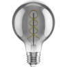 Mexen Vintis 3x žárovka filament spirála LED E27, G80, 8W, Teplá - 2700K, 510 lm, kouřová - L165-E27-0827-70x03