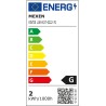 Mexen Vintis 10x žárovka filament spirála LED E27, G80, 2W, Teplá - 2200K, 100 lm, kouřová - L165-E27-0222-70x10