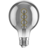 Mexen Vintis 10x žárovka filament spirála LED E27, G80, 4W, Teplá - 2200K, 220 lm, smoke - L165-E27-0422-70x10