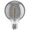 Mexen Vintis 6x žárovka filament spirála LED E27, G95, 4W, Teplá - 2200K, 220 lm, kouřová - L167-E27-0422-70x06