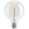 Mexen Vintis 6x žárovka filament spirála LED E27, G95, 6W, Teplá - 2700K, 630 lm, čirá - L167-E27-0627-00x06