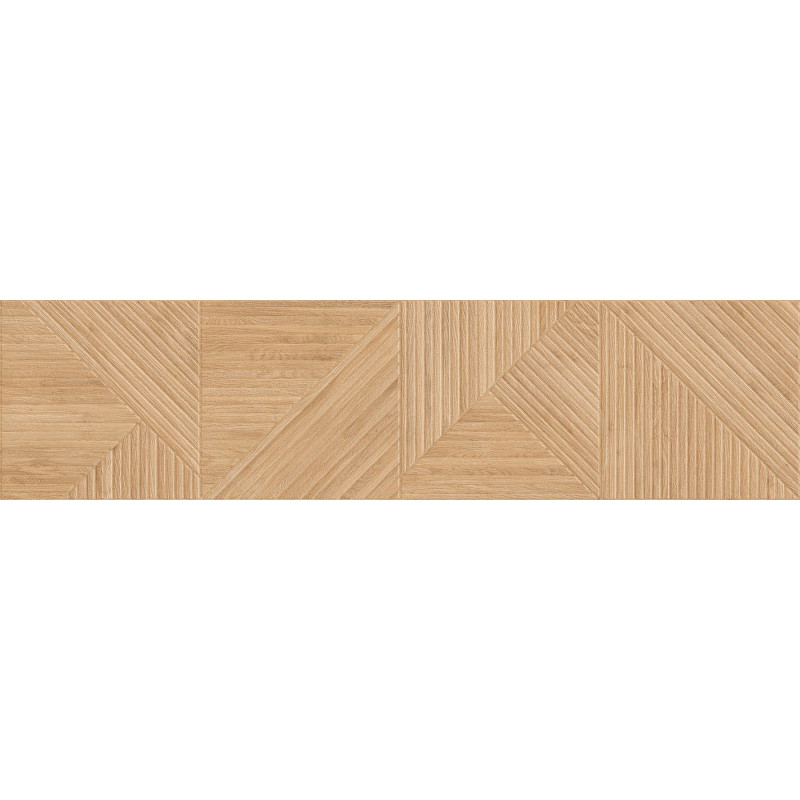 Mexen Ideal  Béžový glazovaný rektifikovaný dlaždice G1, stěnová dřevěná imitace 120 x 30 cm, mat - TL701-120-030-50