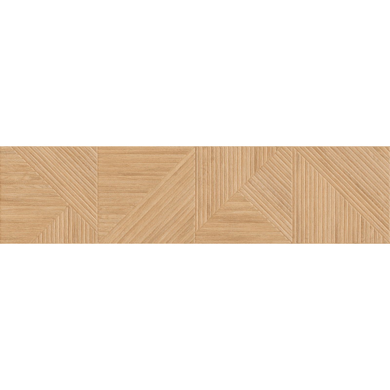 Mexen Ideal  Béžový glazovaný rektifikovaný dlaždice G1, stěnová dřevěná imitace 120 x 30 cm, mat - TL701-120-030-50