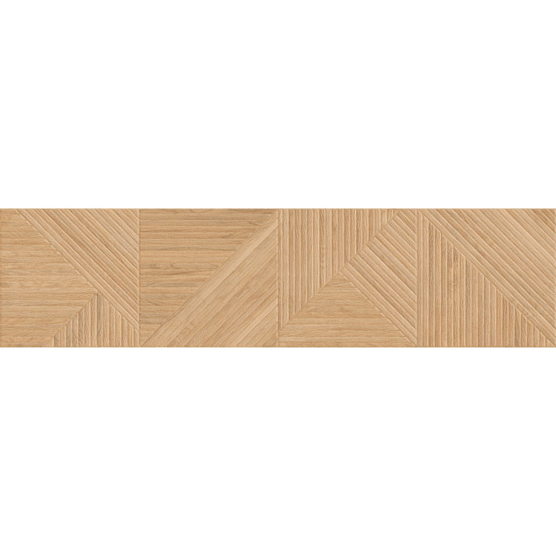 Mexen Ideal  Béžový glazovaný rektifikovaný dlaždice G1, stěnová dřevěná imitace 120 x 30 cm, mat - TL701-120-030-50