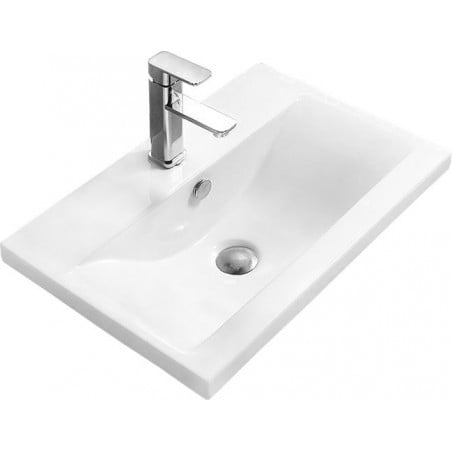 Mexen Emma umyvadlo zapuštěné do desky 42 x 39 cm, bílá - 25054200