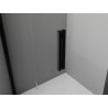 Mexen Exo-F 3S sprchový kout 3-stěnný skládací 70 x 110 cm, transparentní, černý - 816-070-110-70-00-3S