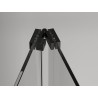 Mexen Exo-F 3S sprchová kabina 3stranná skládací 95 x 110 cm, transparentní, černá - 816-095-110-70-00-3S