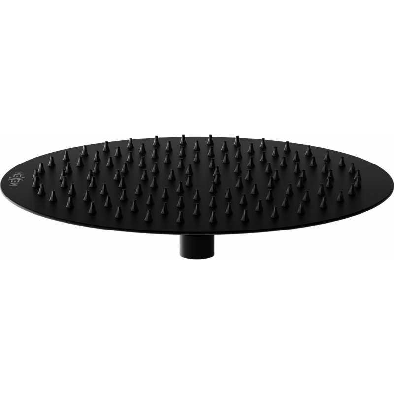 Mexen Slim hlavová sprcha 25 cm, černá - 79225-70