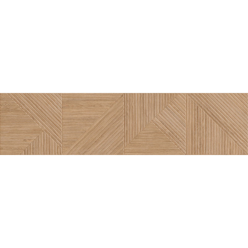 Mexen Ideal  Přírodní glazovaný rektifikovaný gres G1, dřevěná nástěnná dlaždice 120 x 30 cm, mat - TL701-120-030-53