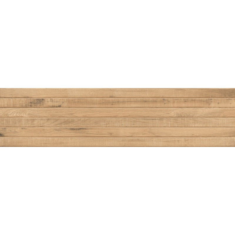 Mexen Western Wood Mandle gres glazovaný rekt. G1, dřevěnná obkladová dlaždice 120 x 30 cm, matná - TL702-120-030-50