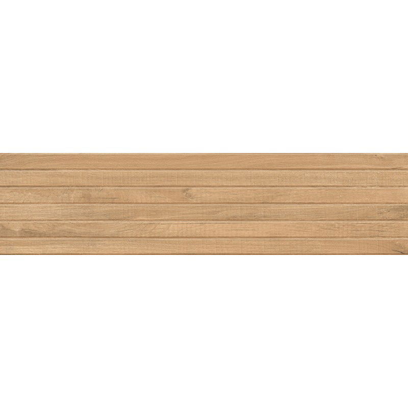 Mexen Western Wood Mandlová dlaždice glazovaná rekt. G1, dlaždice imitující dřevo podlahová-stěnová 120 x 30 cm, mat