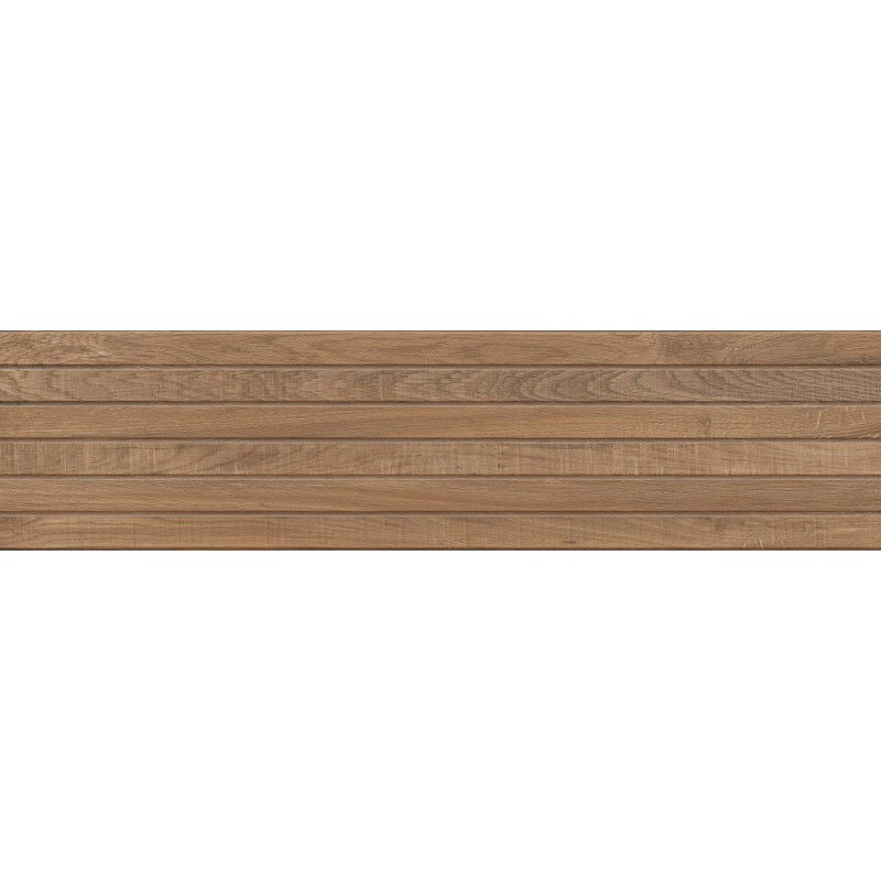 Mexen Western Wood Bruno glazovaný rekt. G1, dřevěná obkladová dlaždice 120 x 30 cm, matná - TL702-120-030-51