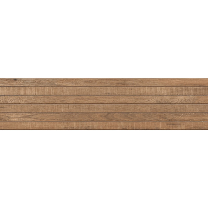 Mexen Western Wood Bruno glazovaný rektifikovaný G1, dlaždice na stěnu dřevopodobná 120 x 30 cm, matná - TL702-120-030-51