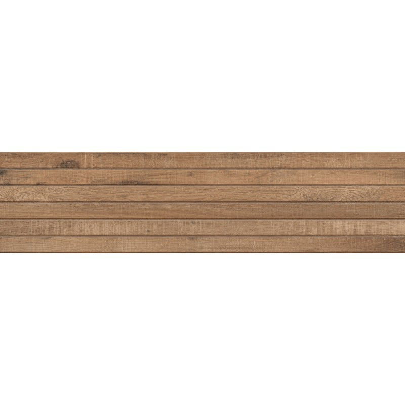 Mexen Western Wood Bruno glazovaný rekt. G1, dřevěná obkladová dlaždice 120 x 30 cm, matná - TL702-120-030-51