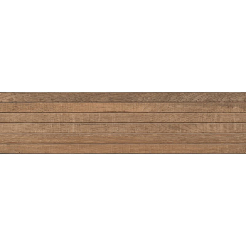 Mexen Western Wood Bruno glazovaný rektifikovaný G1, dlaždice na stěnu dřevopodobná 120 x 30 cm, matná - TL702-120-030-51