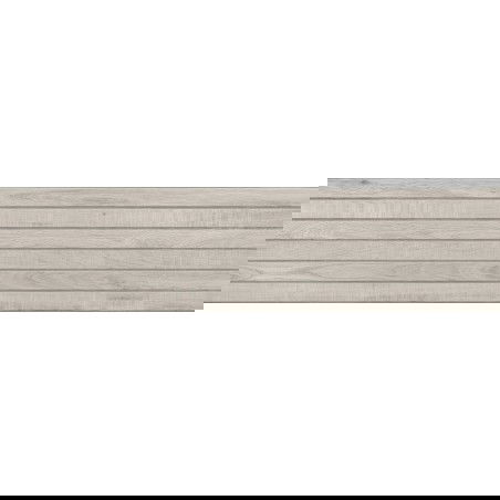 Mexen Western Wood Gris gres glazovaný rekt. G1, dřevěná dlaždice na podlahu a stěnu 120 x 30 cm, mat - TL702-120-030-52