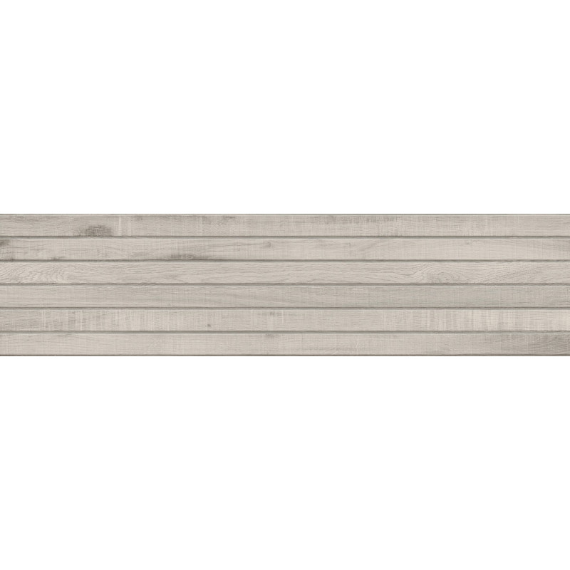 Mexen Western Wood Gris gres glazovaný rekt. G1, dřevěný dekor stěnové dlaždice 120 x 30 cm, mat - TL702-120-030-52