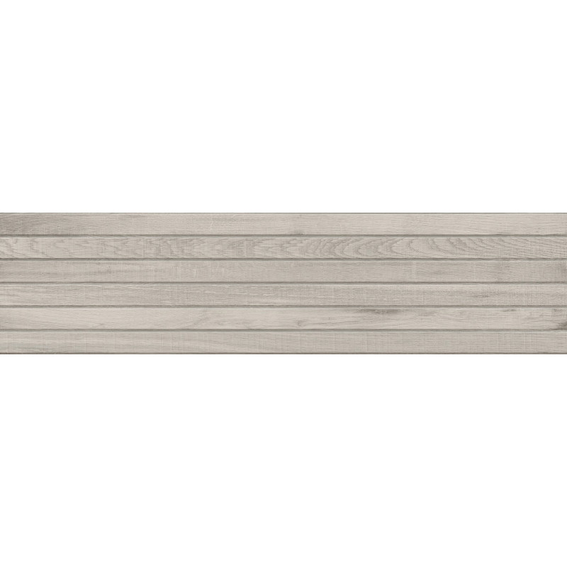 Mexen Western Wood Gris gres glazovaný rekt. G1, dřevěný dekor stěnové dlaždice 120 x 30 cm, mat - TL702-120-030-52