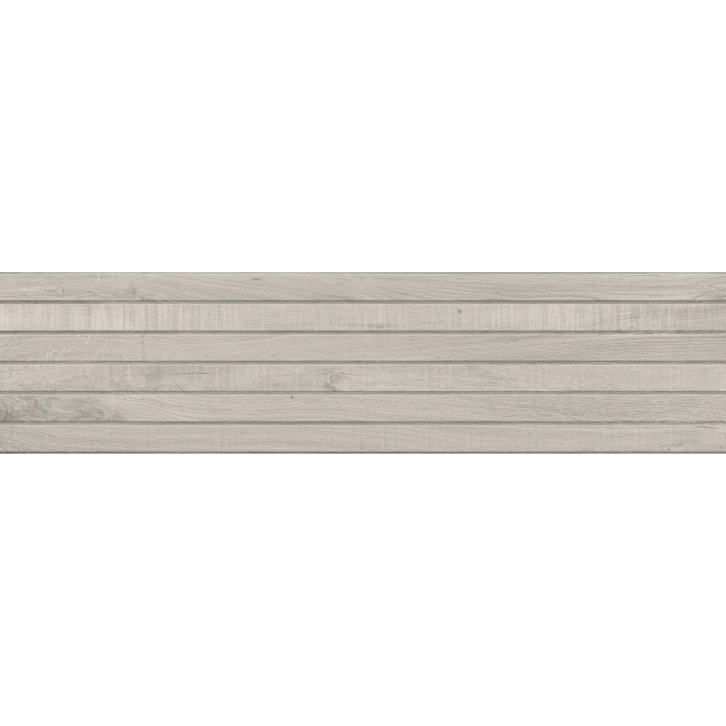 Mexen Western Wood Gris gres glazovaný rekt. G1, dřevěný dekor stěnové dlaždice 120 x 30 cm, mat - TL702-120-030-52