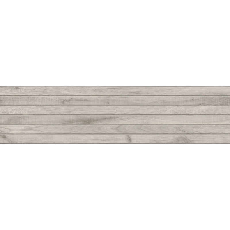 Mexen Western Wood Gris gres glazovaný rekt. G1, dřevěný dekor stěnové dlaždice 120 x 30 cm, mat - TL702-120-030-52