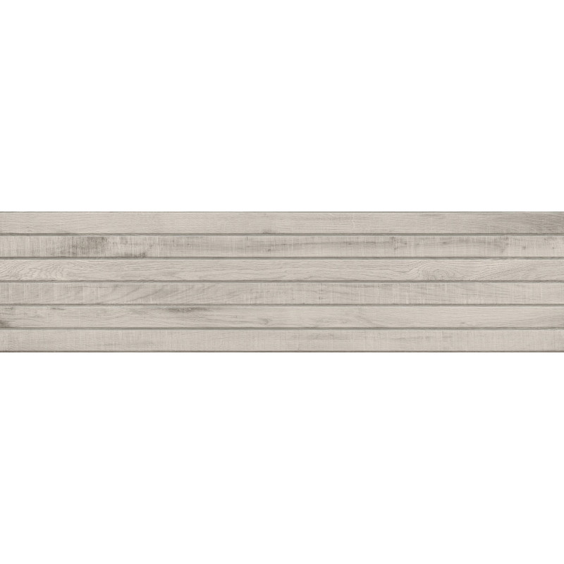 Mexen Western Wood Gris gres glazovaný rekt. G1, dřevěný dekor stěnové dlaždice 120 x 30 cm, mat - TL702-120-030-52