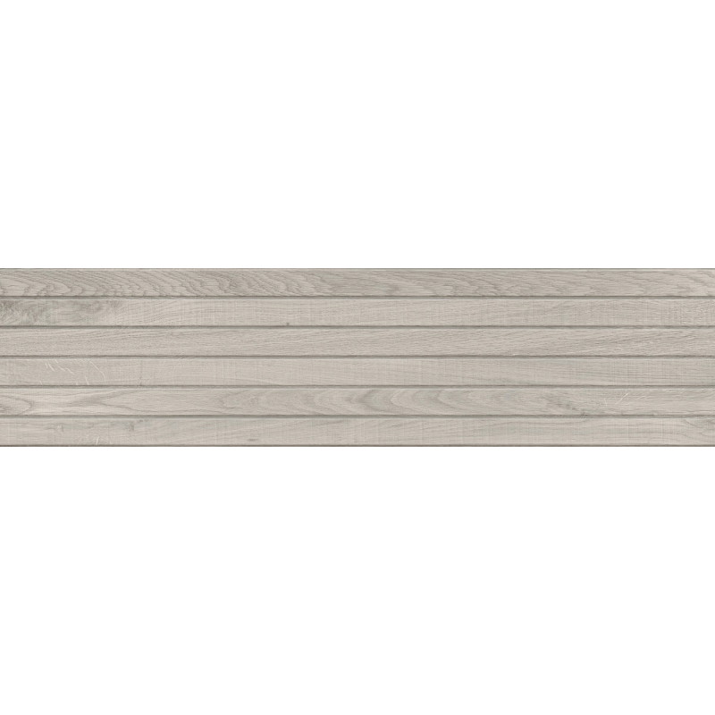 Mexen Western Wood Gris gres glazovaný rekt. G1, dřevěný dekor stěnové dlaždice 120 x 30 cm, mat - TL702-120-030-52