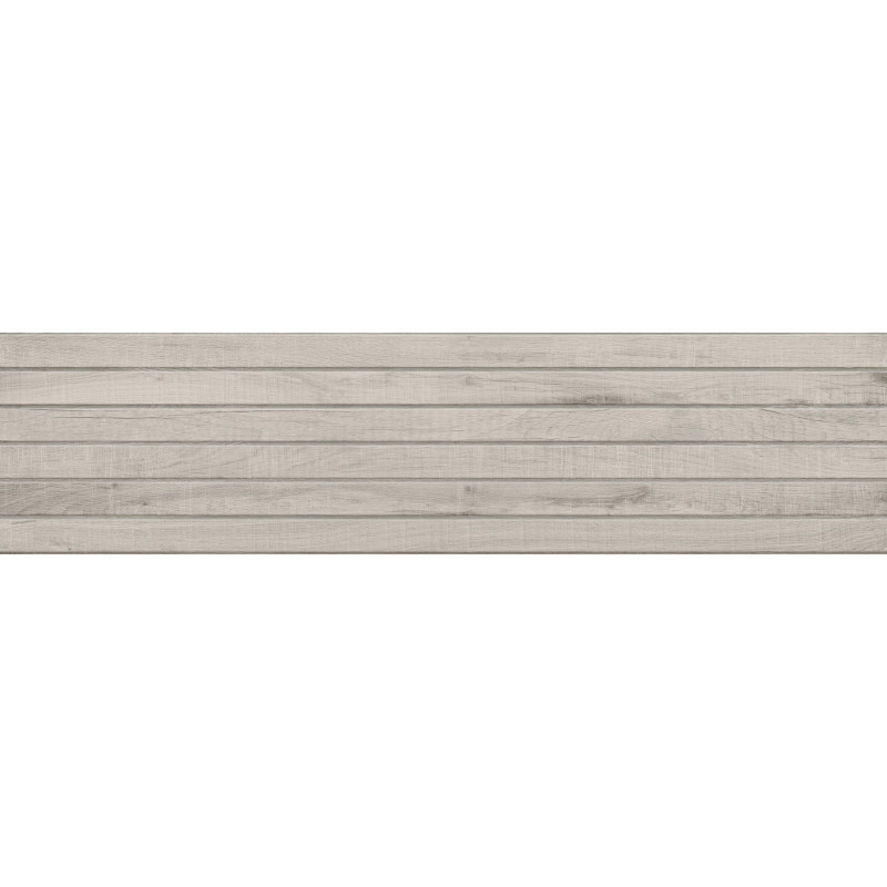 Mexen Western Wood Gris gres glazovaný rekt. G1, dřevěný dekor stěnové dlaždice 120 x 30 cm, mat - TL702-120-030-52
