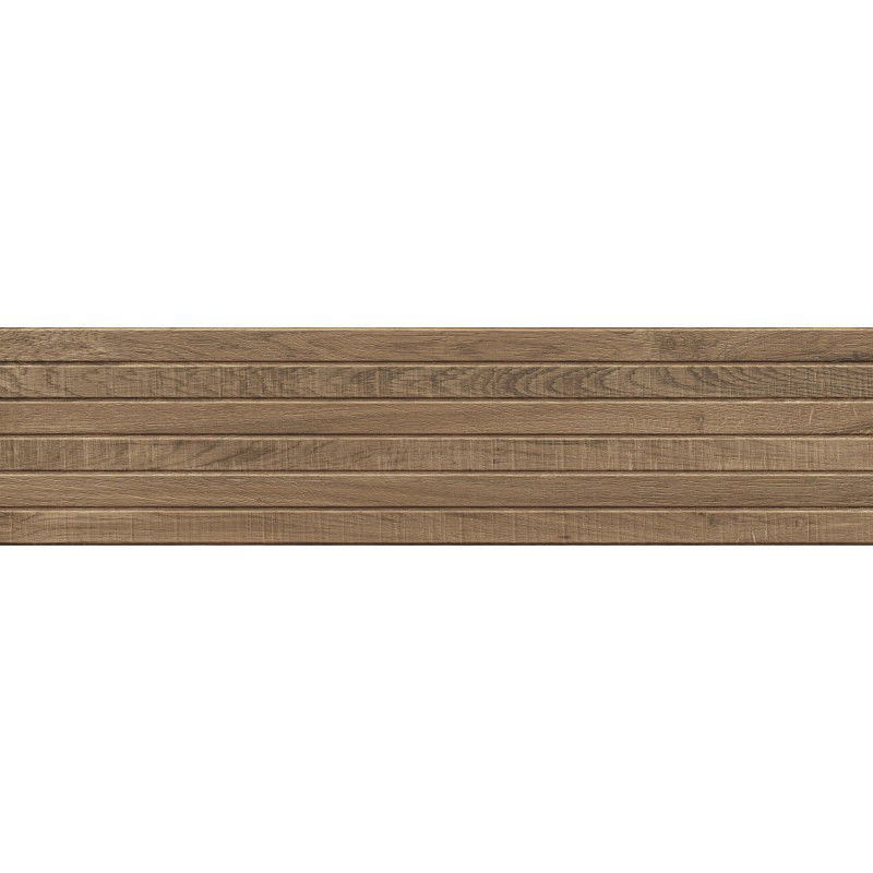 Mexen Western Wood Přírodní glazovaný dlaždicový gres rekt. G1, dřevěný vzhled podlahově-stěnový 120 x 30 cm, mat